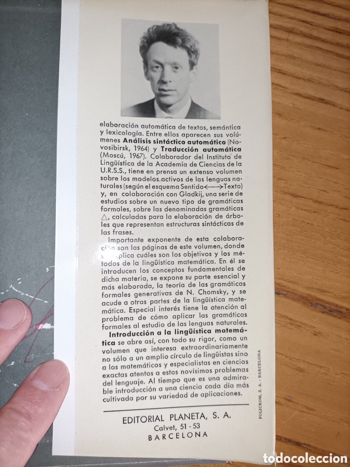 Libros de segunda mano de ciencias: Introducci&oacute;n a la ling&uuml;&iacute;stica matem&aacute;tica. Gladkij. Melčuk - Foto 3