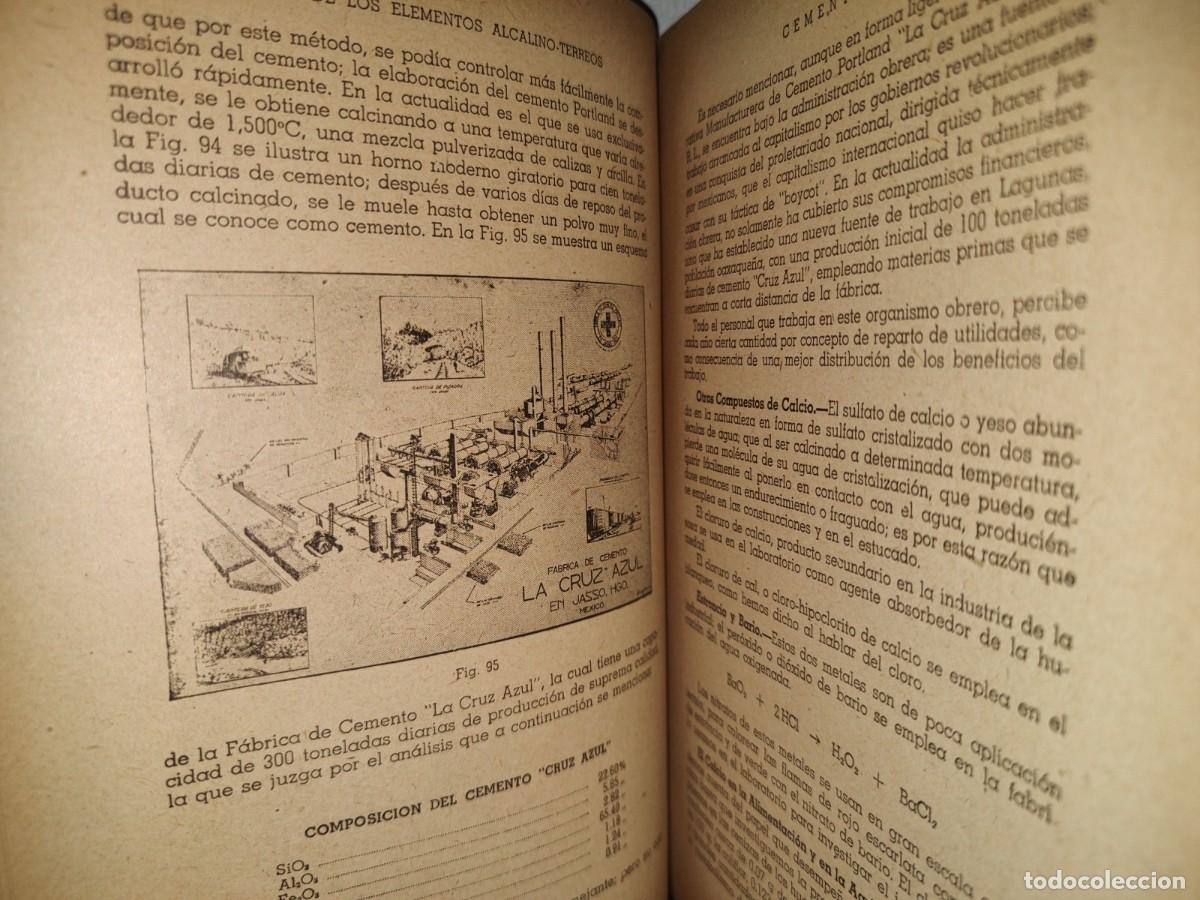 Libros de segunda mano de ciencias: 70- CURSO ELEMENTAL DE QU&Iacute;MICA - ING. R. DOM&Iacute;NGUEZ R. - 1948 - Foto 11
