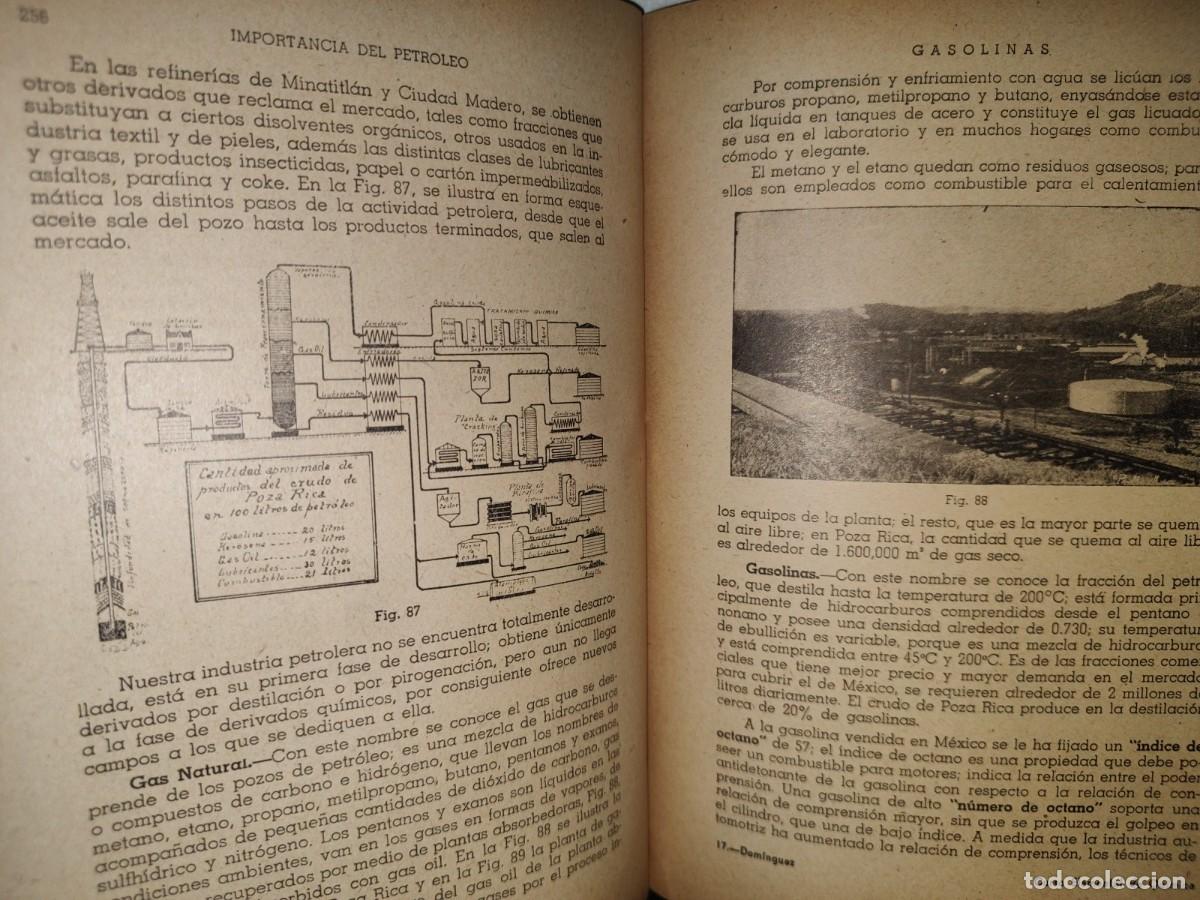 Libros de segunda mano de ciencias: 70- CURSO ELEMENTAL DE QU&Iacute;MICA - ING. R. DOM&Iacute;NGUEZ R. - 1948 - Foto 12