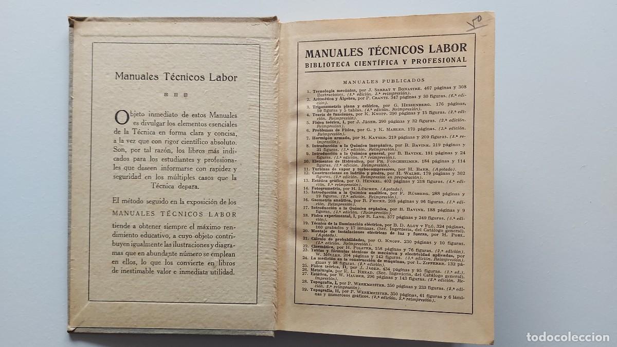 Libros de segunda mano de ciencias: MANUALES TECNICOS LABOR (CALCULO DE PROBABILIDADES) - Foto 2