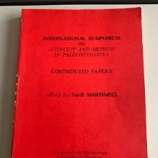 Libros de segunda mano: INTERNATIONAL SYMPOSIUM. 1981. 329 PÁGINAS. INGLÉS /FRANCÉS /CASTELLANO
