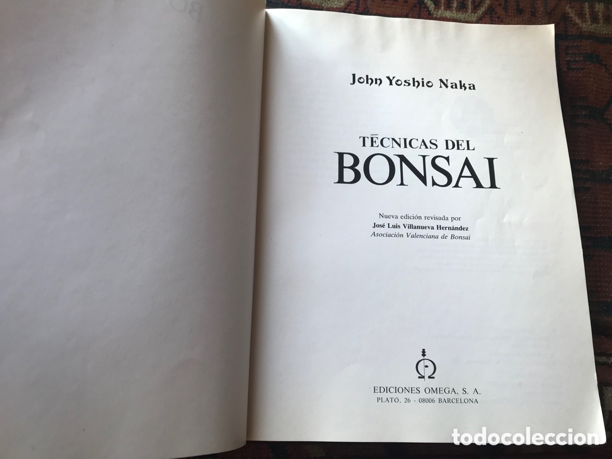 Libros de segunda mano: T&eacute;cnicas del bonsai. John Yoshio Naka. Omega - Foto 4