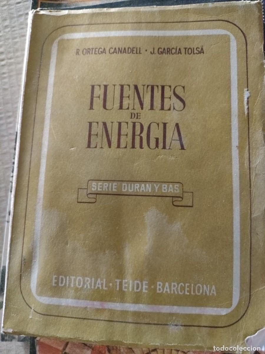 Libros de segunda mano de ciencias: FUENTES DE ENERGIA - Foto 1