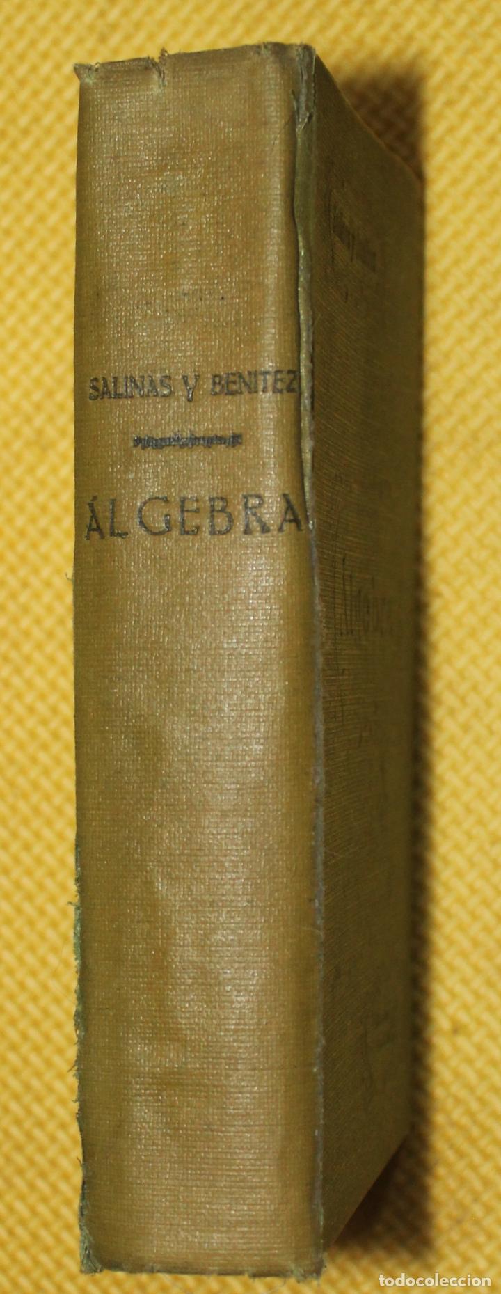 Libros de segunda mano de ciencias: ALGEBRA, SALINAS Y BENITEZ - Foto 3