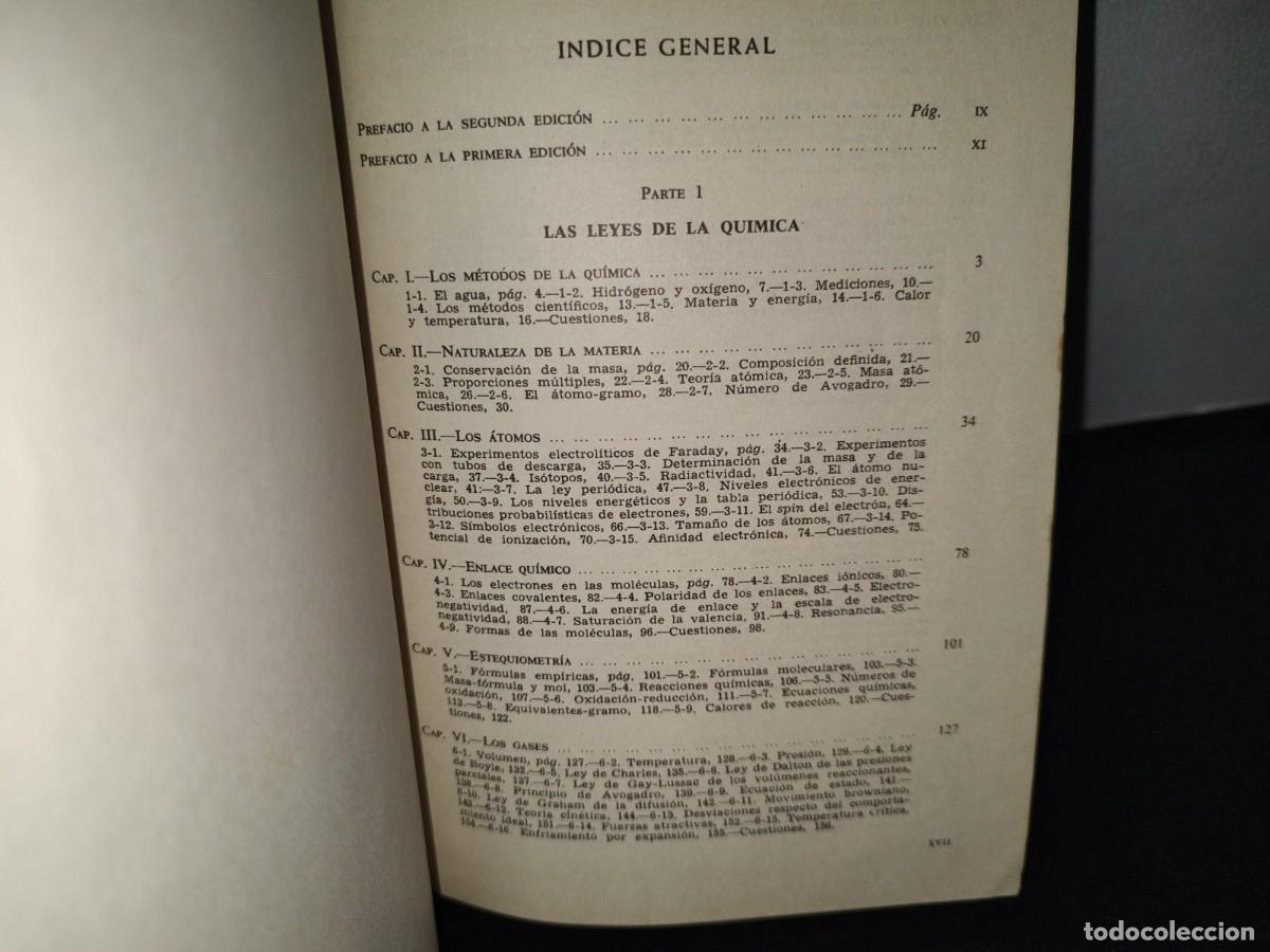 Libros de segunda mano de ciencias: 71- QU&Iacute;MICA - MICHELL J. SIENKO, ROBERT A. PLANE - 1965 - Foto 6
