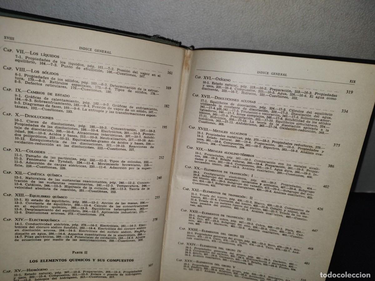 Libros de segunda mano de ciencias: 71- QU&Iacute;MICA - MICHELL J. SIENKO, ROBERT A. PLANE - 1965 - Foto 7