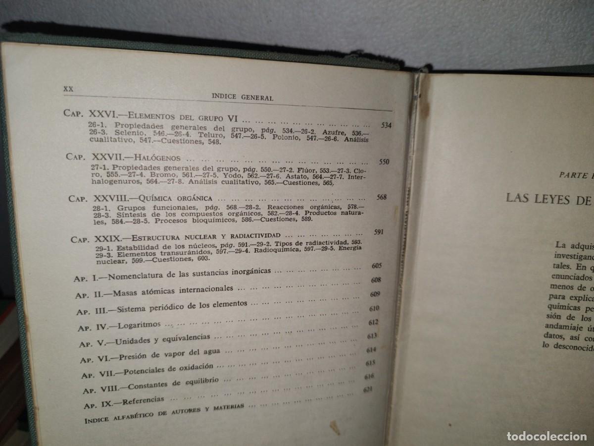 Libros de segunda mano de ciencias: 71- QU&Iacute;MICA - MICHELL J. SIENKO, ROBERT A. PLANE - 1965 - Foto 8