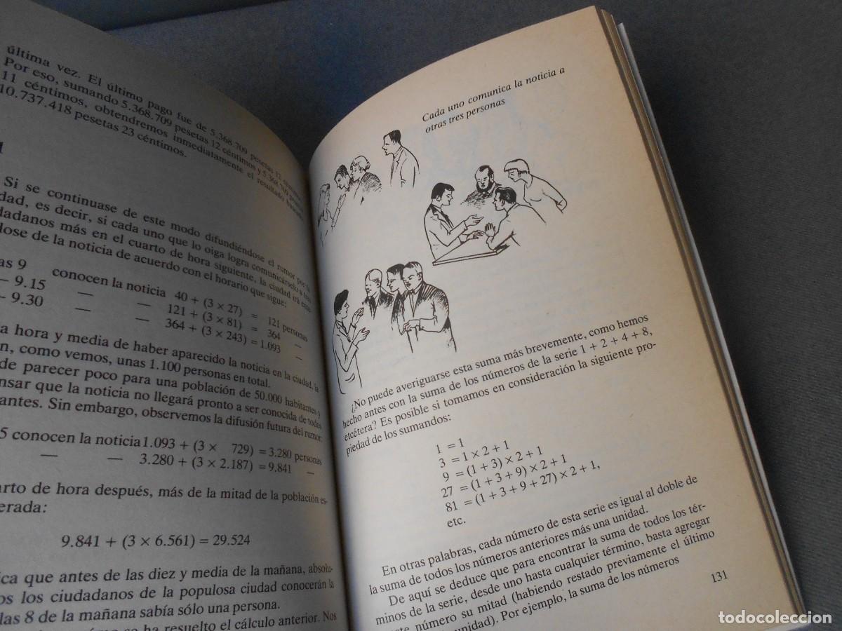 Libros de segunda mano de ciencias: MATEMATICAS RECREATIVAS - Foto 3
