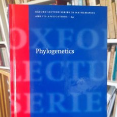 Libros de segunda mano: VISITA MI TIENDA PHYLOGENETICS (OXFORD LECTURE SERIES IN MATHEMATICS) OXFORD, 2003, L37