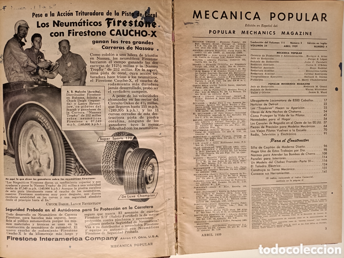 Libros de segunda mano de ciencias: Mec&aacute;nica popular revista 1959 - Foto 8