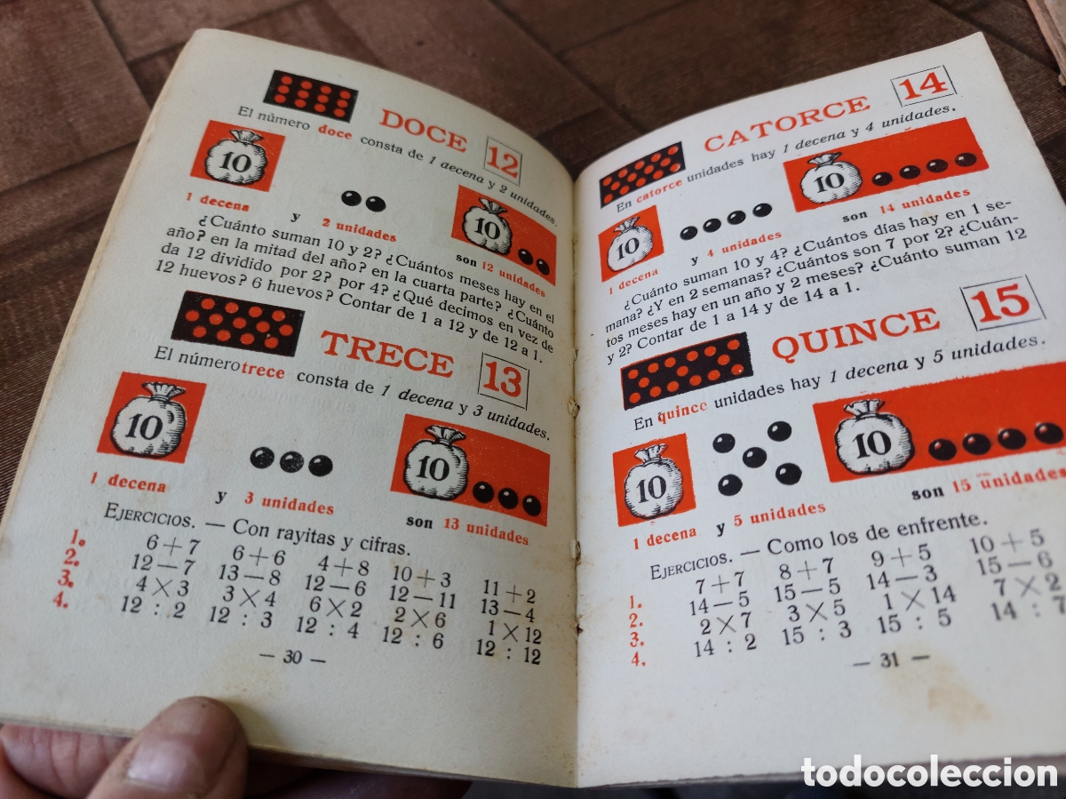 Libros de segunda mano de ciencias: Cartilla Moderna Aritm&eacute;tica - Foto 4