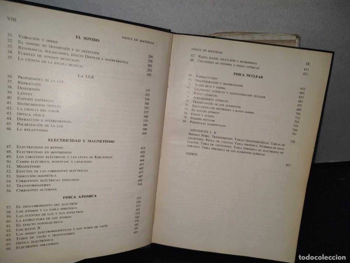 Libros de segunda mano de ciencias: 34- F&Iacute;SICA MODERNA - HARVEY E. WHITE - 1962 - Foto 7