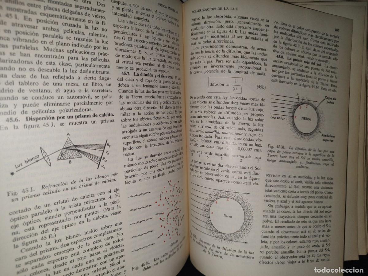 Libros de segunda mano de ciencias: 34- F&Iacute;SICA MODERNA - HARVEY E. WHITE - 1962 - Foto 8