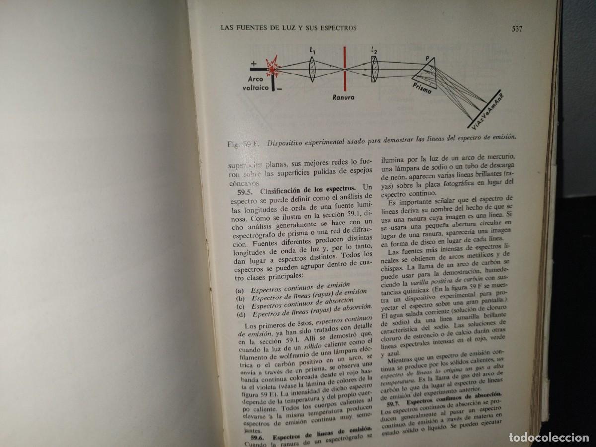 Libros de segunda mano de ciencias: 34- F&Iacute;SICA MODERNA - HARVEY E. WHITE - 1962 - Foto 9