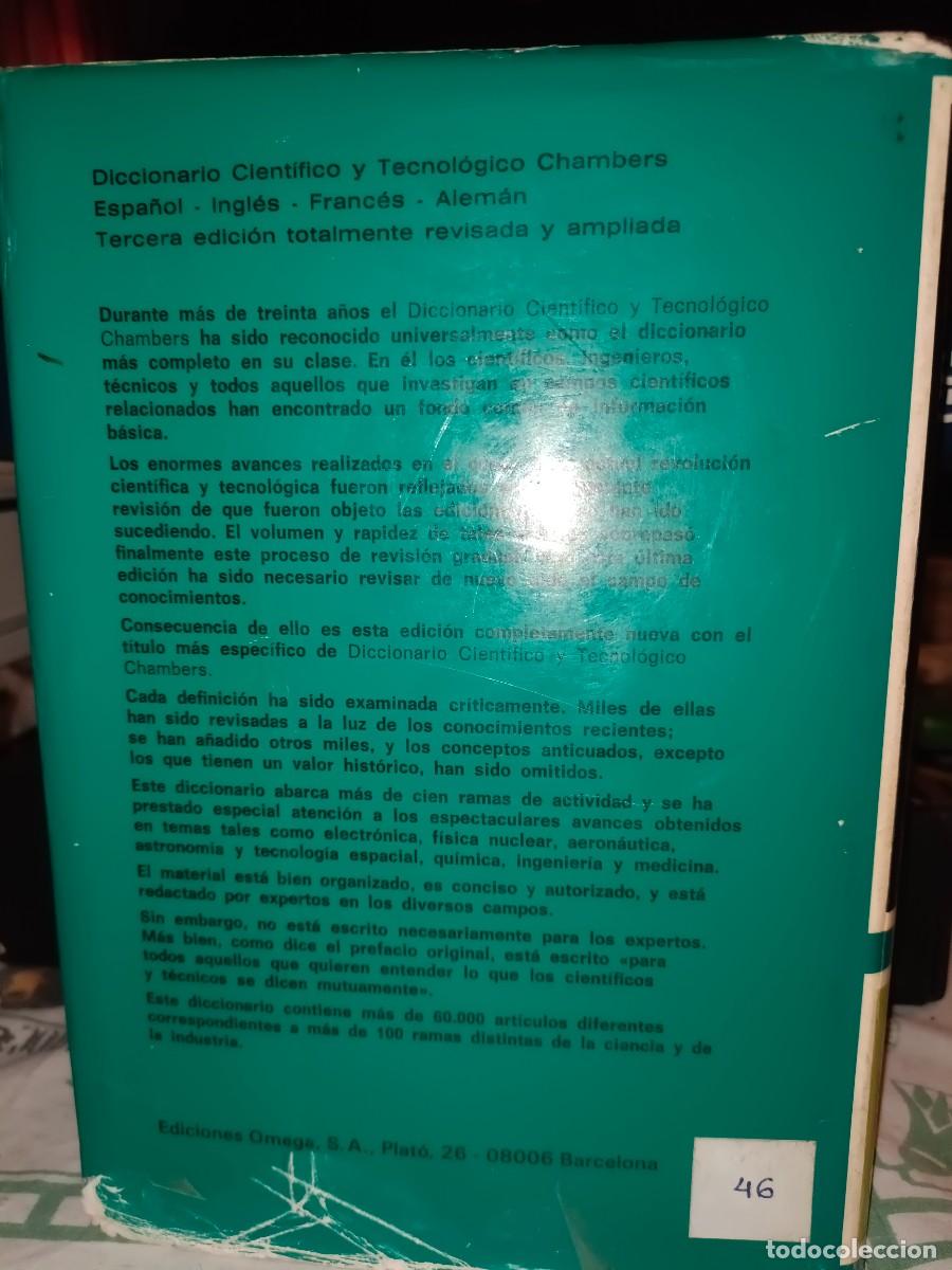 Libros de segunda mano de ciencias: DICCIONARIO DE QU&Iacute;MICA - Foto 3