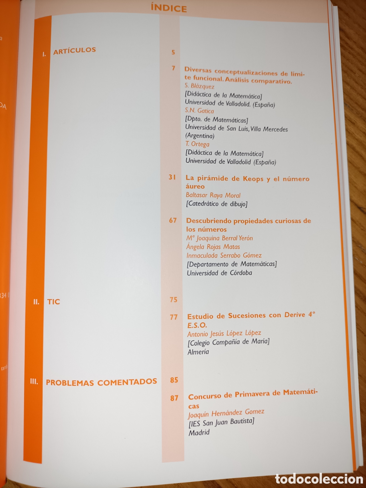 Libros de segunda mano de ciencias: Epsilon 68. 2007. Revista de matem&aacute;ticas - Foto 2
