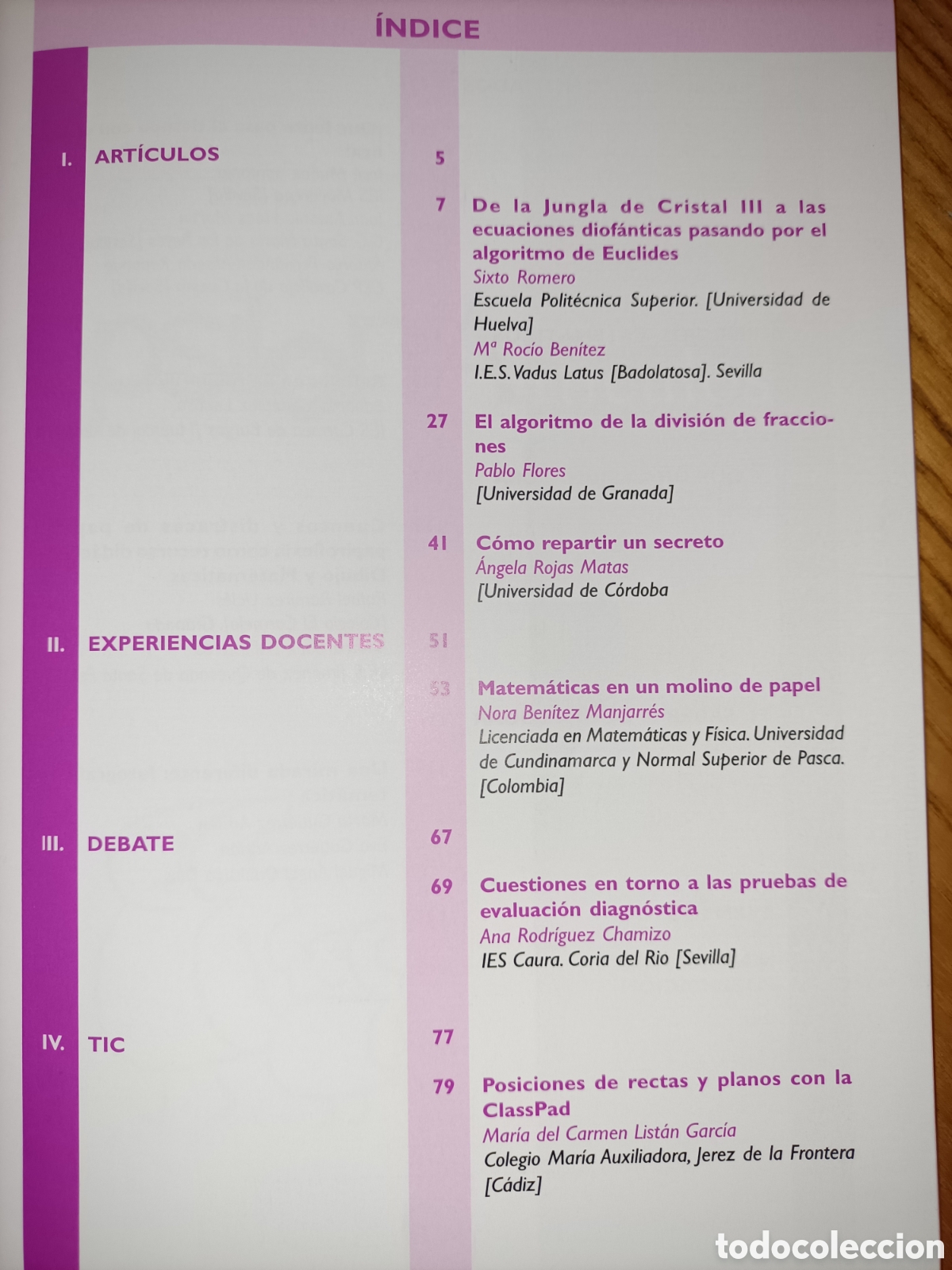 Libros de segunda mano de ciencias: Epsilon 70. 2008. Revista de matem&aacute;ticas - Foto 2