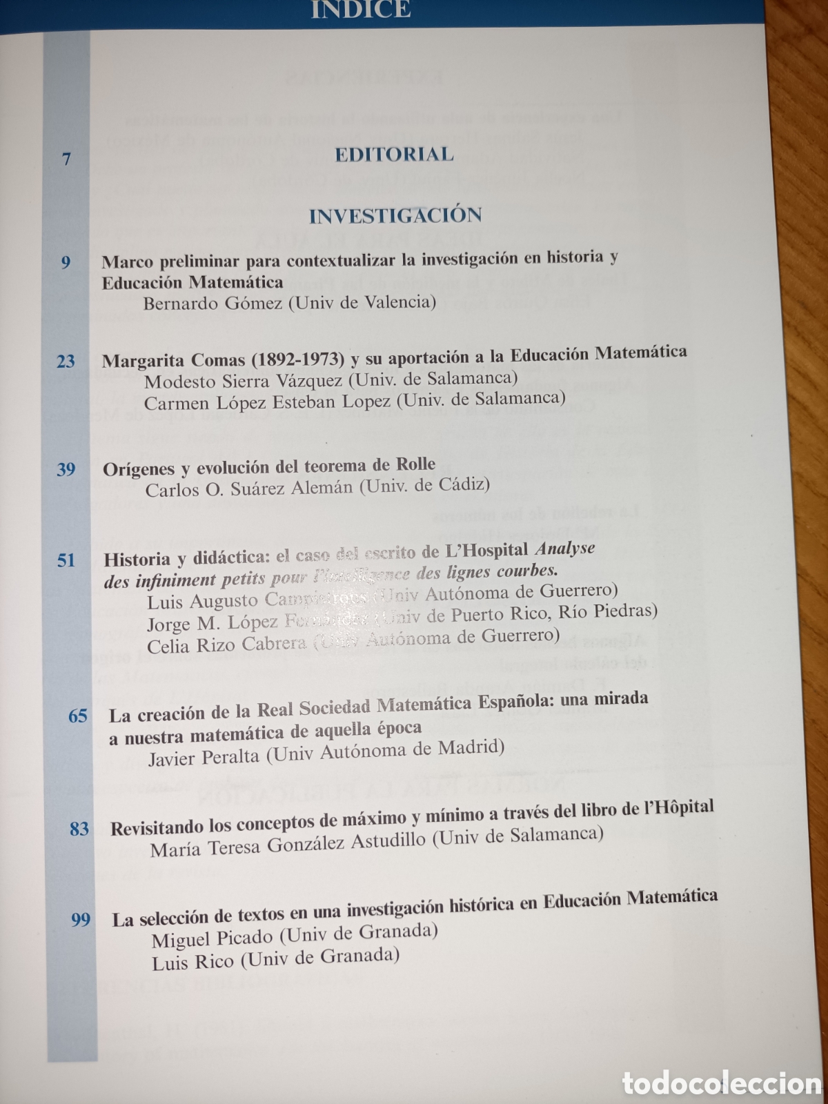 Libros de segunda mano de ciencias: Epsilon 77. 2011. Revista de matem&aacute;ticas - Foto 2