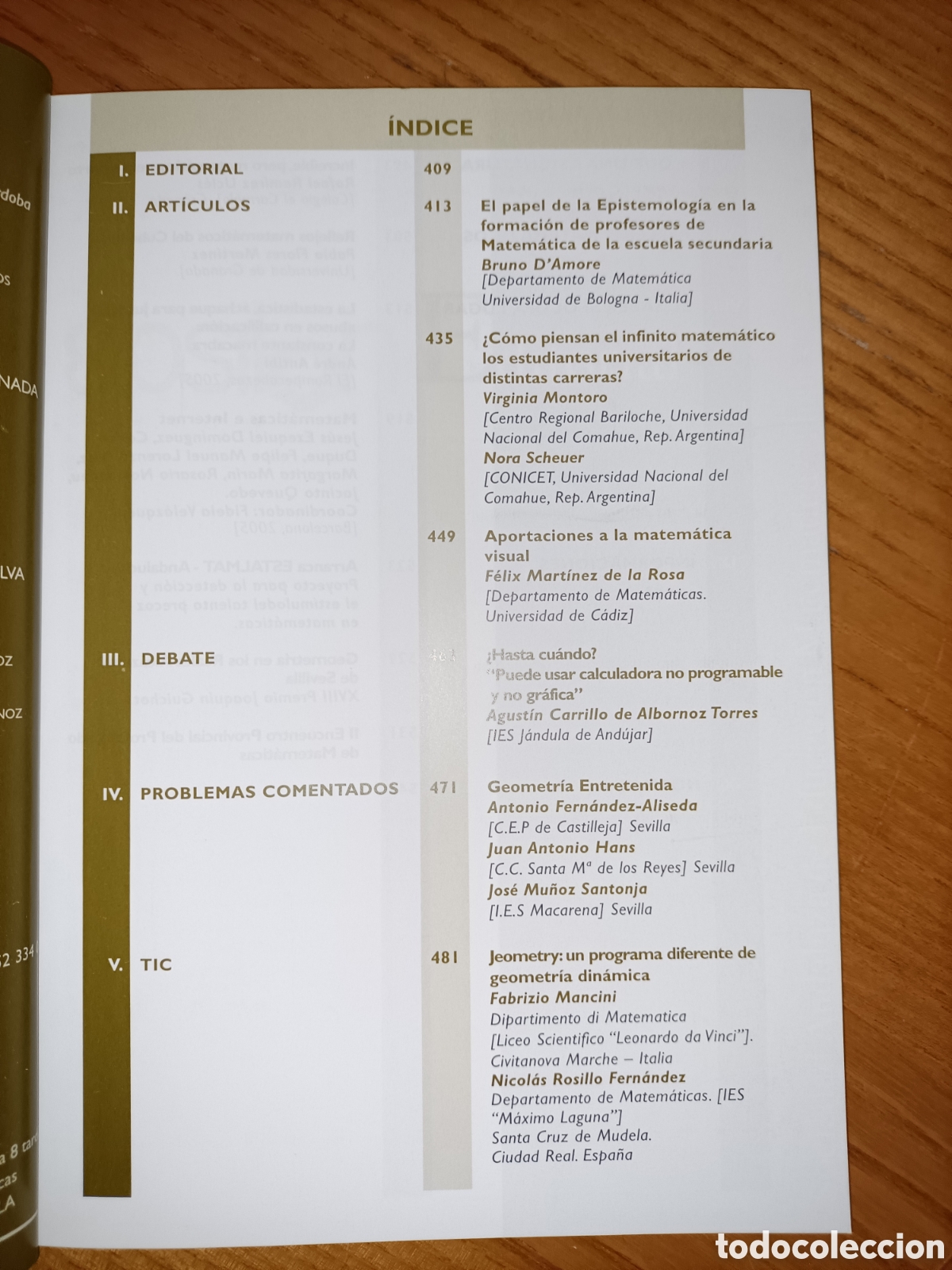 Libros de segunda mano de ciencias: Epsilon 58, 59 y 60. 2004. Revista de matem&aacute;ticas - Foto 5