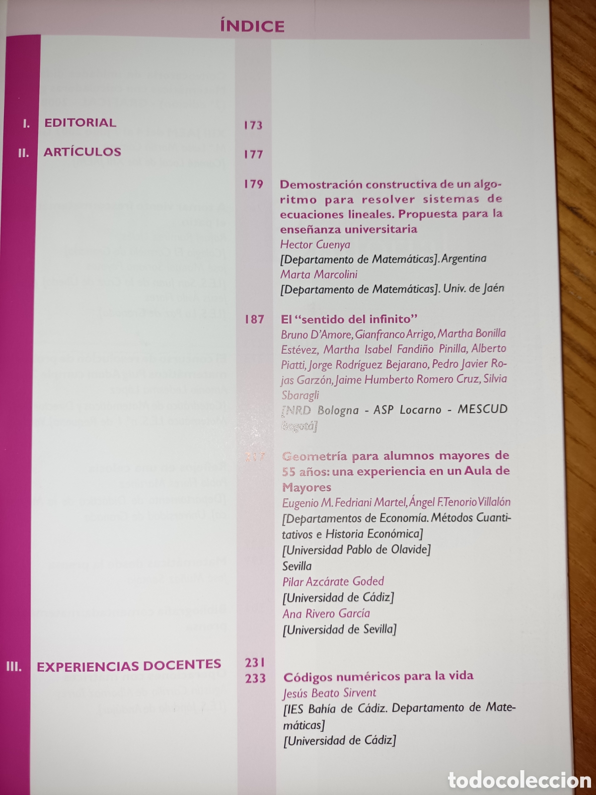 Libros de segunda mano de ciencias: Epsilon 64, 65 y 66. 2006. Revista de matem&aacute;ticas - Foto 4