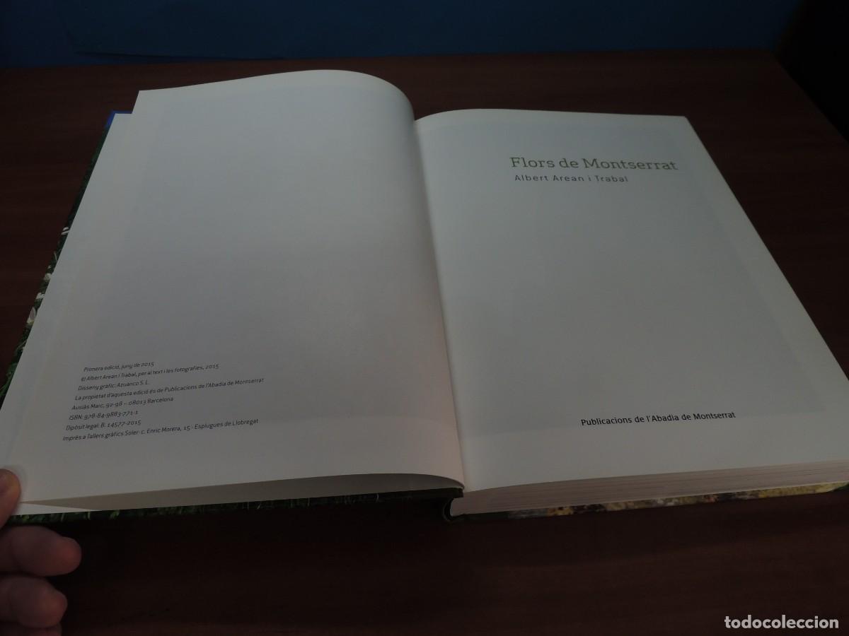 Libros de segunda mano: FLORS DE MONTSERRAT. - ALBERT AREAN I TRABAL - Foto 5