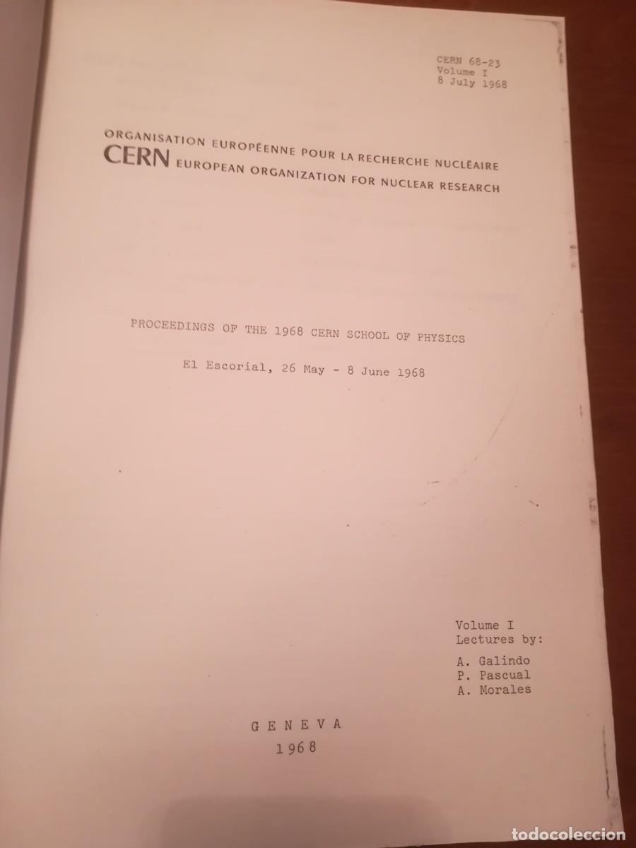 Libros de segunda mano de ciencias: CERN EUROPEAN ORGANIZATION FOR NUCLEAR RESARCH / CONS 423 - Foto 1