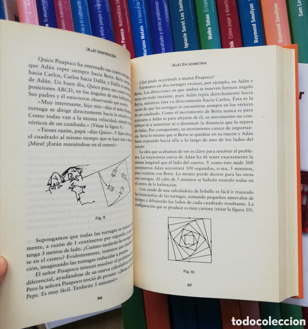 Libros de segunda mano de ciencias: Colecci&oacute;n biblioteca Desaf&iacute;os matem&aacute;ticos RBA. Completa 40 tomos - Foto 7