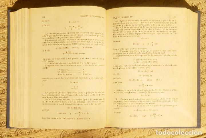 Libros de segunda mano de ciencias: MATEMATICAS - EDITORIAL RAMON SOPENA - A&Ntilde;O 1958 - Foto 3