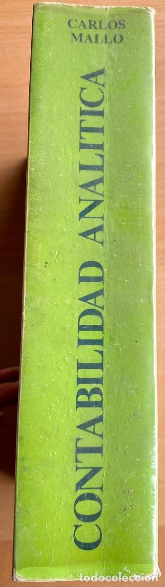 Libros de segunda mano de ciencias: Contabilidad analitica, de Carlos Mallo - Foto 2