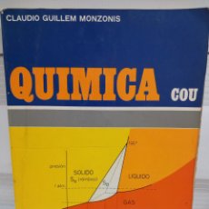 Libros de segunda mano de Ciencias: QUIMICA - COU ,EDITORIAL- MARFIL 1978 - CLAUDIO GUILLEM MONZONIS