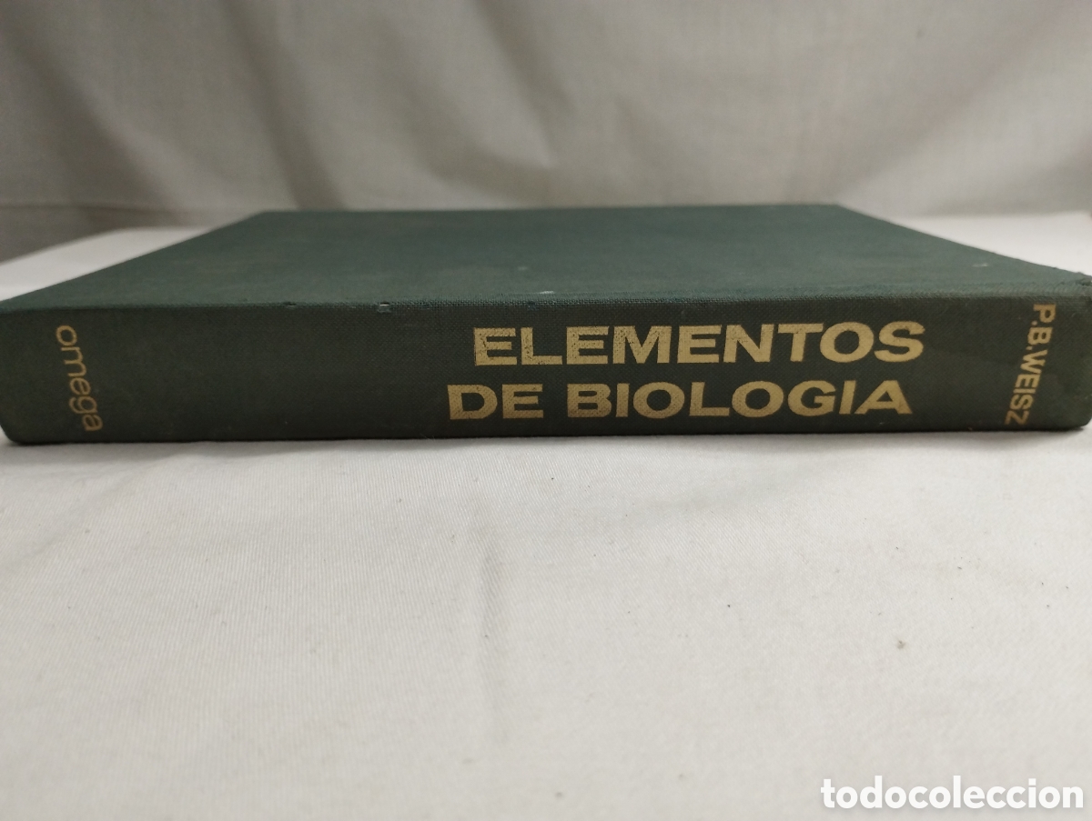 Libros de segunda mano: Elementos de biolog&iacute;a. Ediciones Omega, 1972 KKB - Foto 2