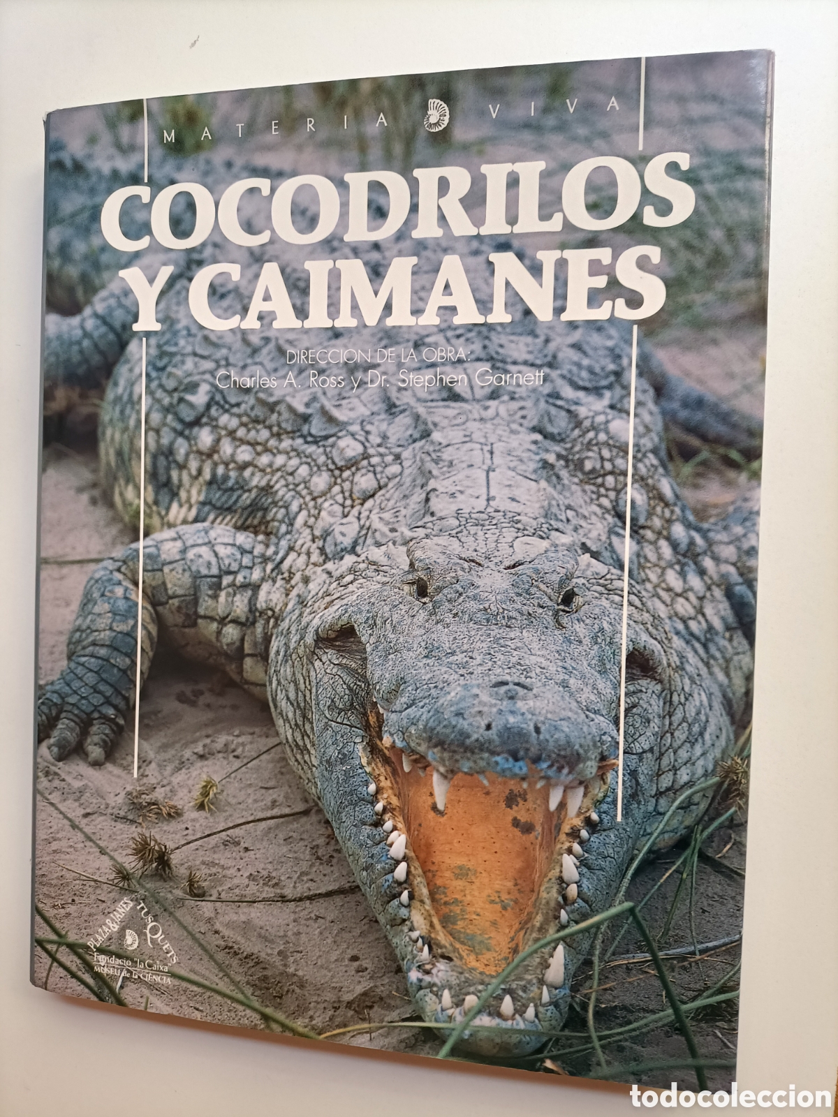Libros de segunda mano: Cocodrilos y caimanes Materia Viva 9 - Foto 2
