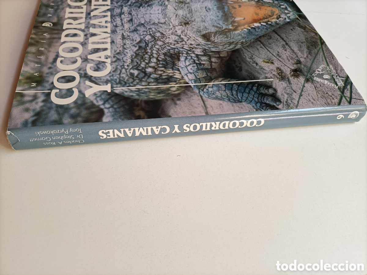 Libros de segunda mano: Cocodrilos y caimanes Materia Viva 9 - Foto 3