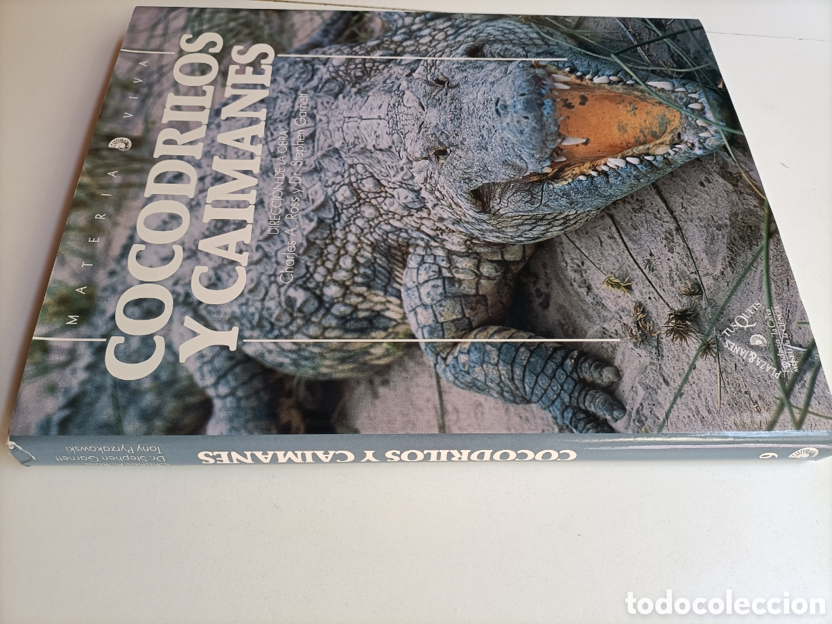 Libros de segunda mano: Cocodrilos y caimanes Materia Viva 9 - Foto 1