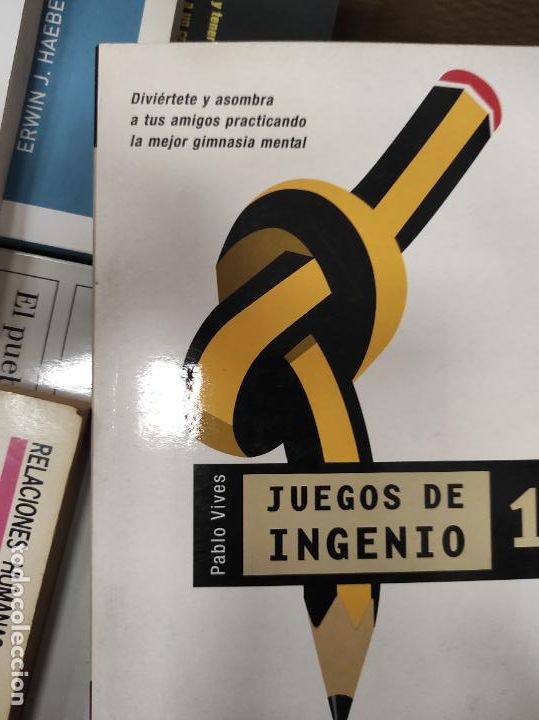 Libros de segunda mano de ciencias: Juegos de ingenio 1. Pablo Vives. - Foto 1