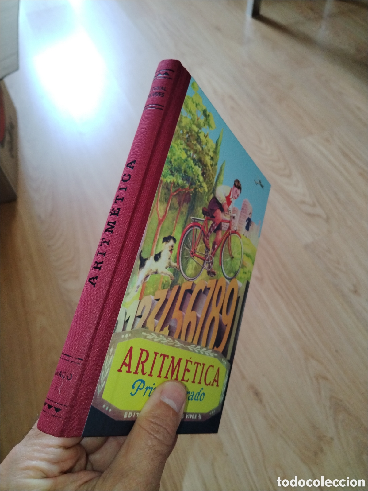 Libros de segunda mano de ciencias: Aritm&eacute;tica primer grado. Luis Vives. Facs&iacute;mil - Foto 2