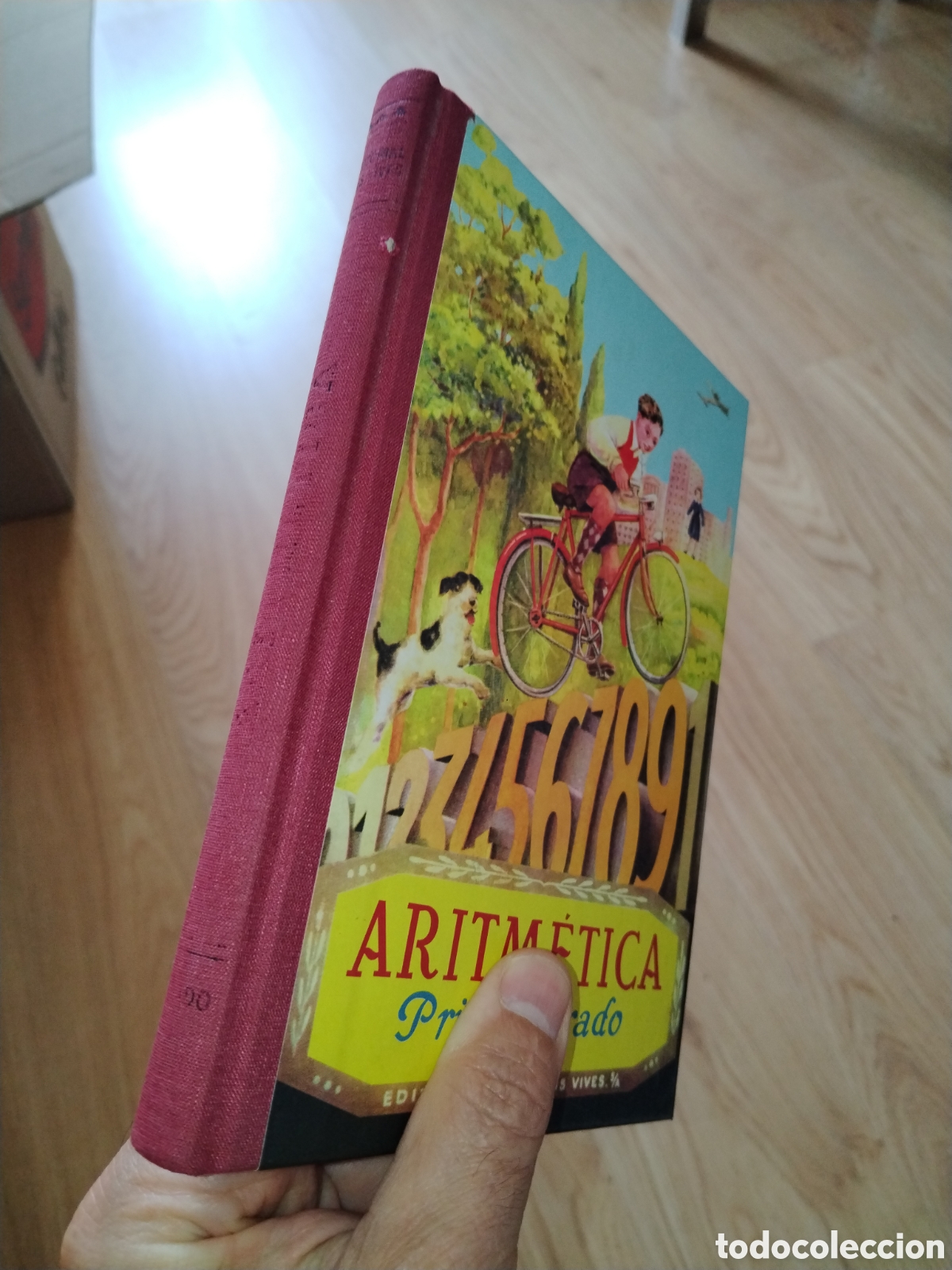 Libros de segunda mano de ciencias: Aritm&eacute;tica primer grado. Luis Vives. Facs&iacute;mil - Foto 2
