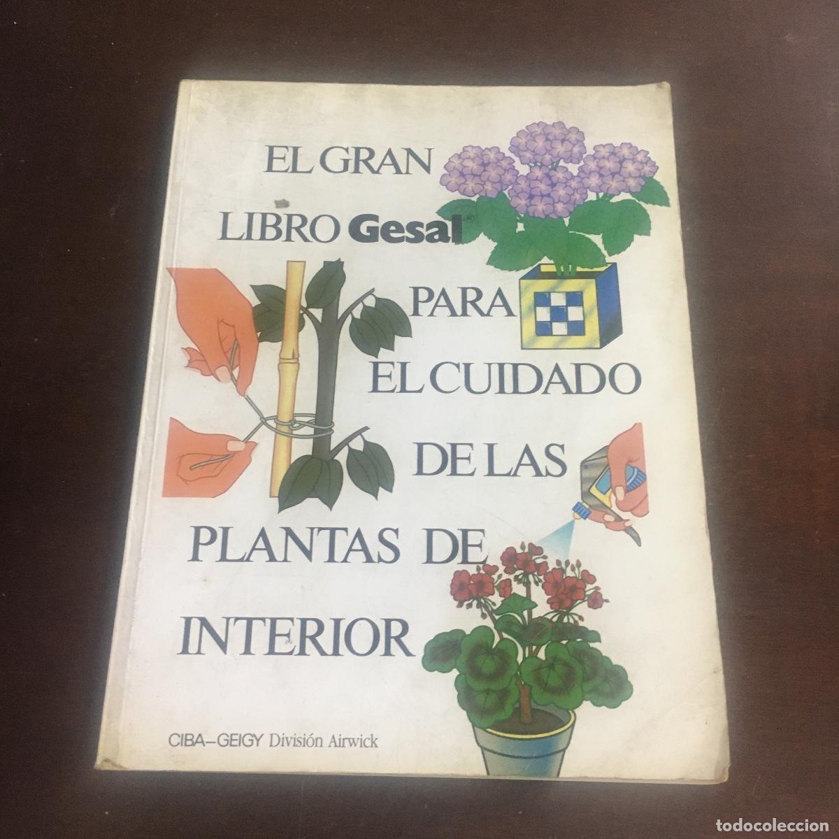 Libros de segunda mano: EL GRAN LIBRO GESAL PARA EL CUIDADO DE LAS PLANTAS DE INTERIOR. REF: 248 - Foto 1