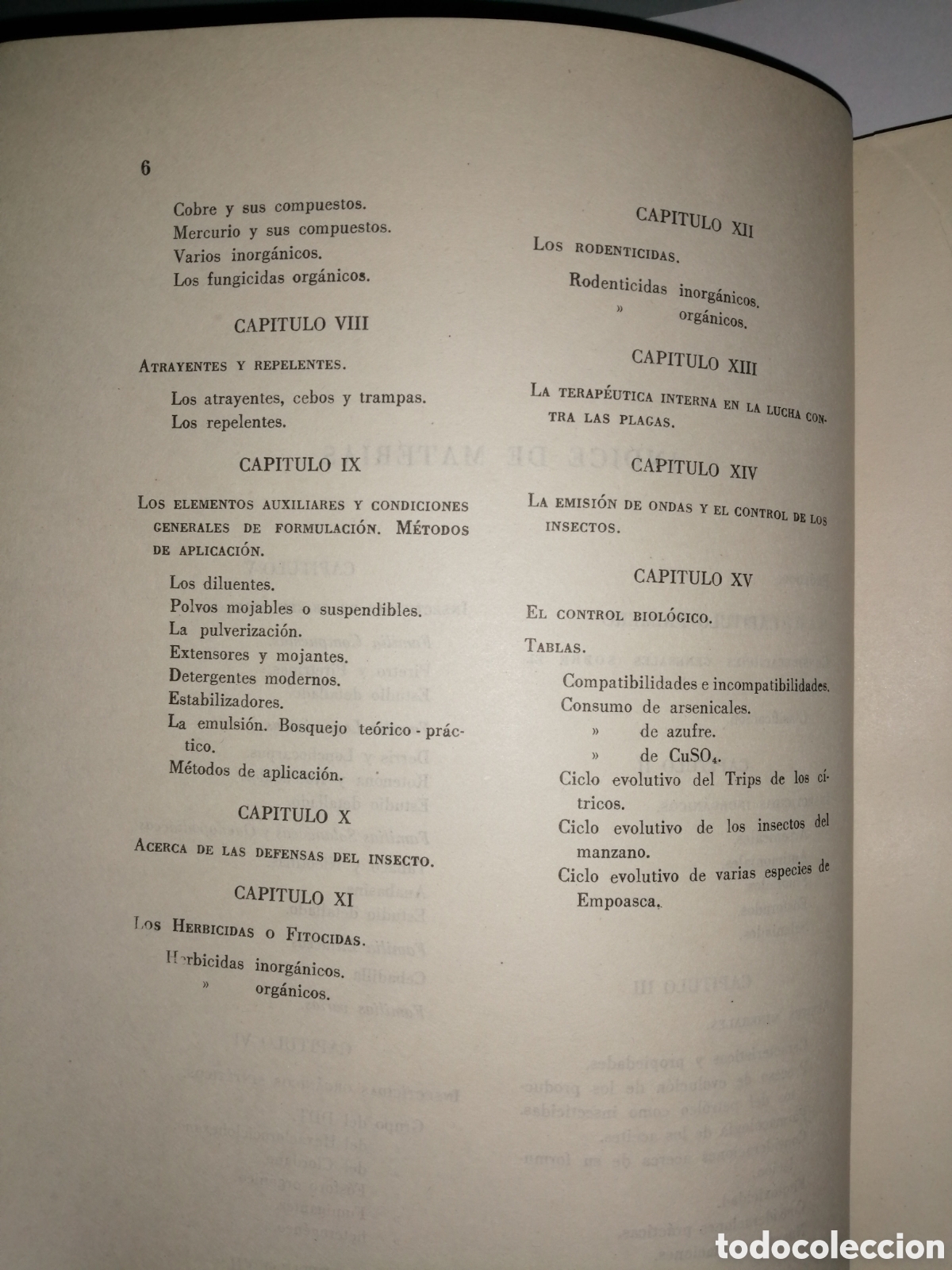 Libros de segunda mano de ciencias: LA QU&Iacute;MICA Y LAS PLAGAS DEL CAMPO - Foto 5