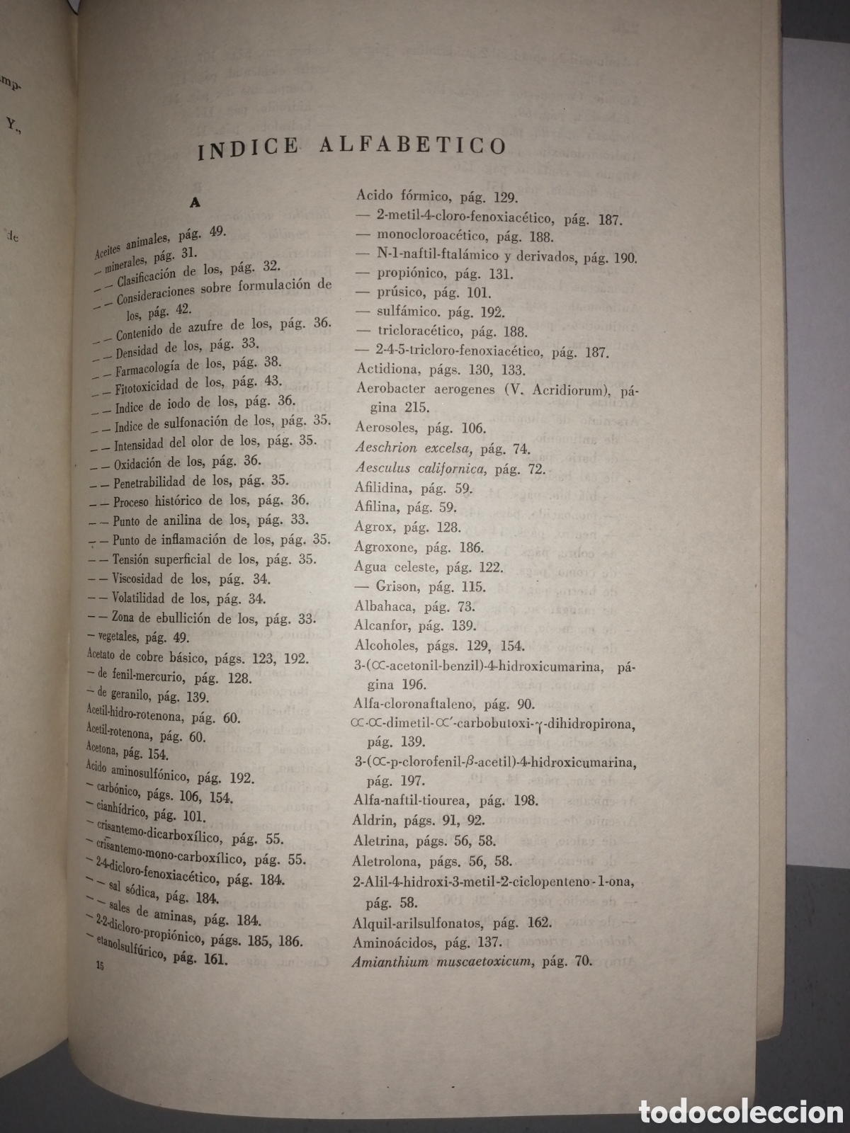 Libros de segunda mano de ciencias: LA QU&Iacute;MICA Y LAS PLAGAS DEL CAMPO - Foto 6