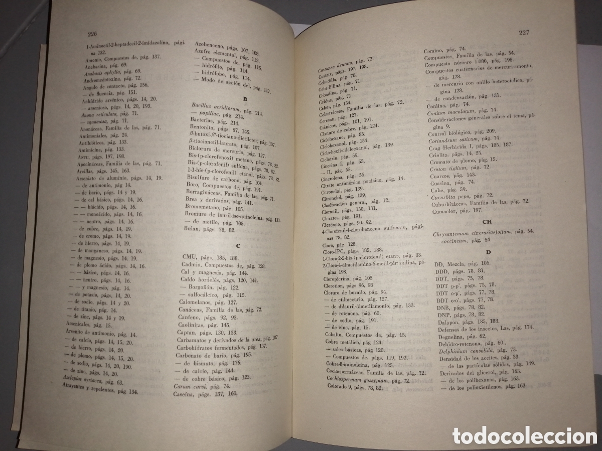 Libros de segunda mano de ciencias: LA QU&Iacute;MICA Y LAS PLAGAS DEL CAMPO - Foto 7