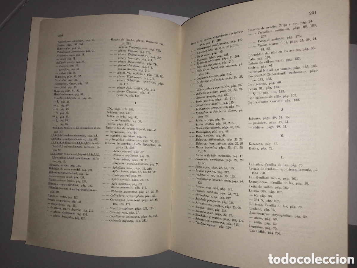 Libros de segunda mano de ciencias: LA QU&Iacute;MICA Y LAS PLAGAS DEL CAMPO - Foto 9
