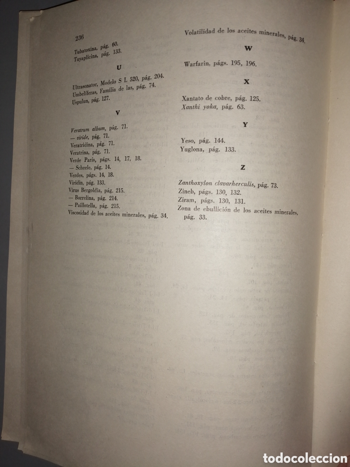 Libros de segunda mano de ciencias: LA QU&Iacute;MICA Y LAS PLAGAS DEL CAMPO - Foto 12
