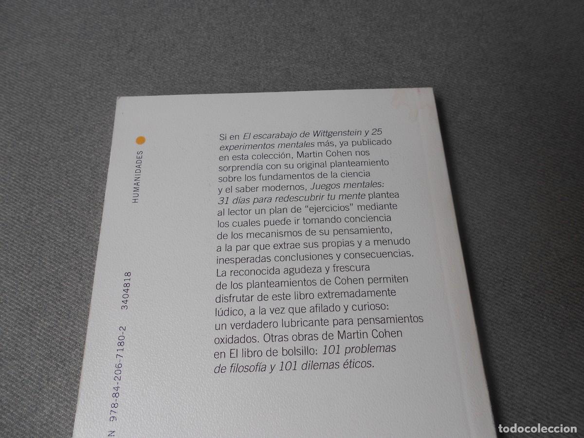 Libros de segunda mano de ciencias: JUEGOS MENTALES - Foto 8