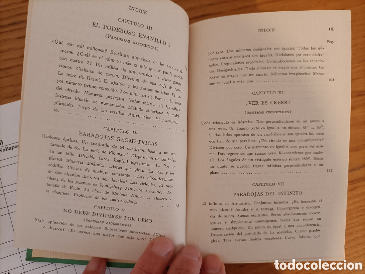 Libros de segunda mano de ciencias: Paradojas matem&aacute;ticas. Northrop. UTEHA. - Foto 6