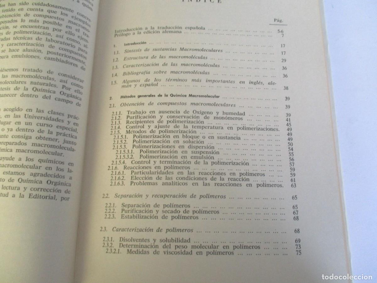 Libros de segunda mano de ciencias: BRAUN, CHERDRON , KERN Pr&aacute;cticas de qu&iacute;mica macromolecular W19595 - Foto 2