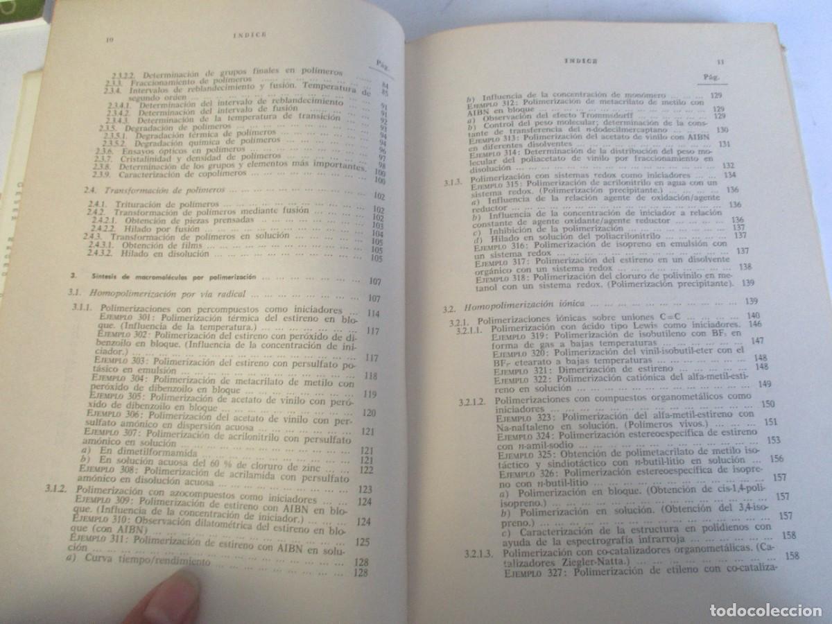 Libros de segunda mano de ciencias: BRAUN, CHERDRON , KERN Pr&aacute;cticas de qu&iacute;mica macromolecular W19595 - Foto 3