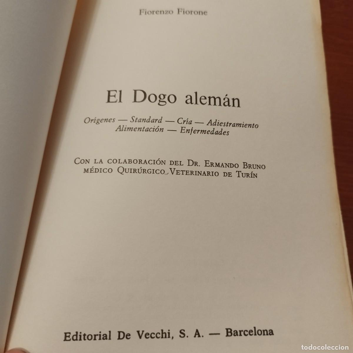 Libros de segunda mano: EL DOGO ALEMAN / FIORENZO FIORONE / CONS433 / DE VECCHI - Foto 2