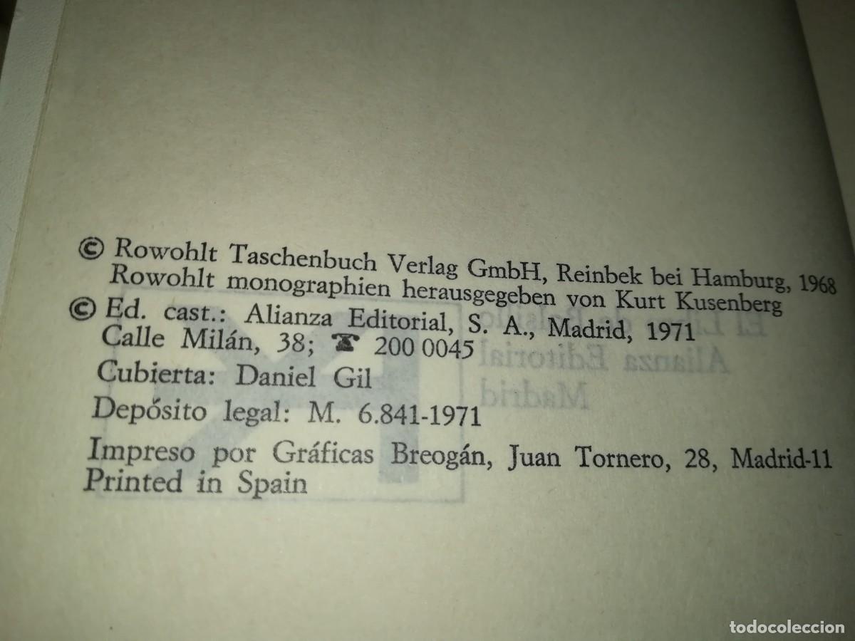 Libros de segunda mano: DARWIN / JOHANNES HEMLEBEN / CONS359 / ALIANZA - Foto 3
