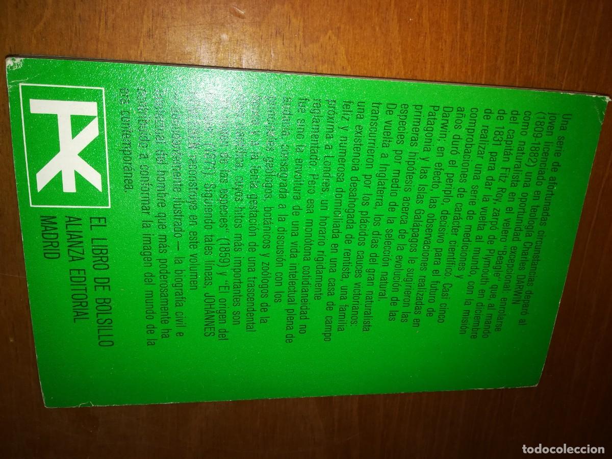 Libros de segunda mano: DARWIN / JOHANNES HEMLEBEN / CONS359 / ALIANZA - Foto 6